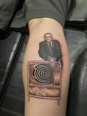 Trigger Jo Austin Texas black and grey tattoos, fine line tattoos, & custom tattoo twilight zone