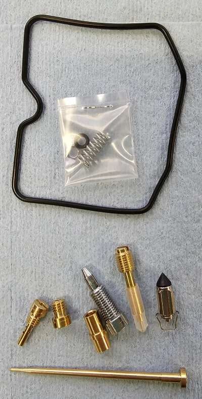 4 x 77-78 Kawasaki KZ650 KZ650c KZ650d KZ650b Carburetor Carb Repair Rebuild Kit
