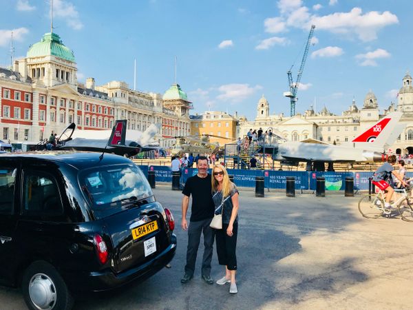 Iconic London black cab