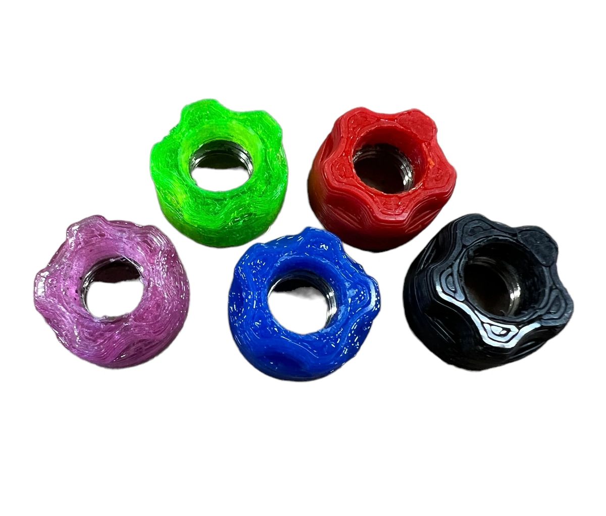 3D printed Valve Stem nuts with tool