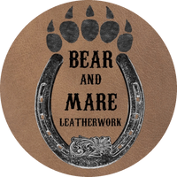 Bear and Mare Leatherwork