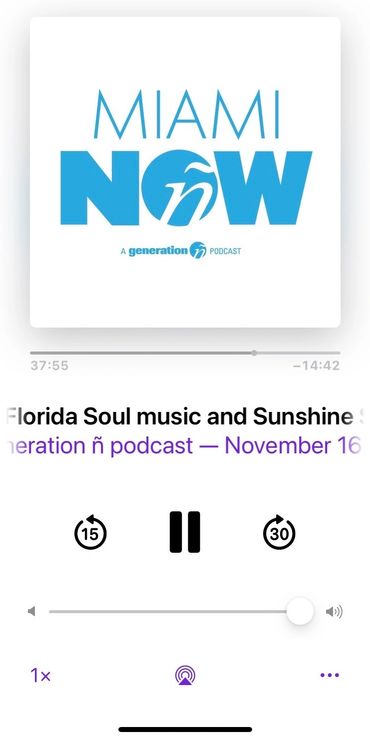 Miami Now: a generation ñ podcast. 