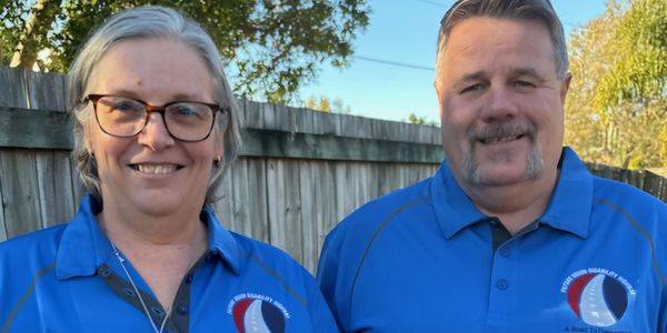 Kelly and Tony 18 years in disability