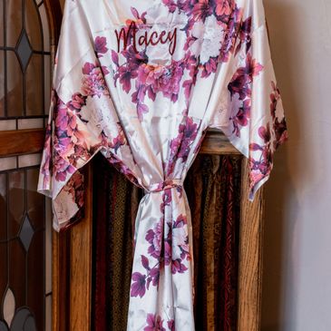 Wedding robes, Estate Wedding, Colorado wedding