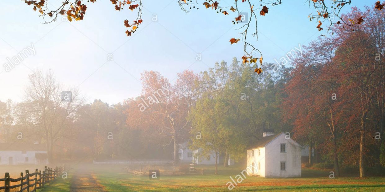 Hopewell Furnace National Historic Site Pennsylvania USA