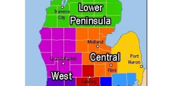 Service areas map for WOW! Factor Real Estate Staging, Grand Blanc, MI