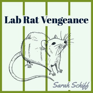 An illustration of a rat trapped in a cage.