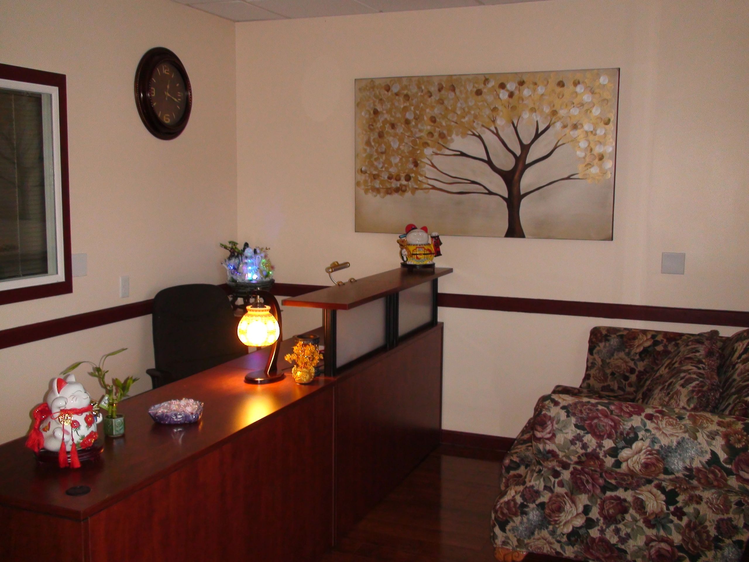 Lobby of Nirvana Asian Massage