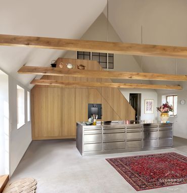 Design og visualisering af køkken rum med opbevaring for Svendborg Snedkeri