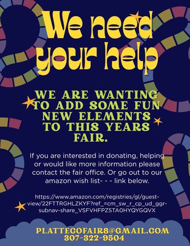 Call for donations to add fun elements to this year's Platte County Fair.