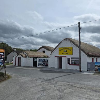 Dough Famine Village stop on 4x4 tour with Flat Cap Adventurers 