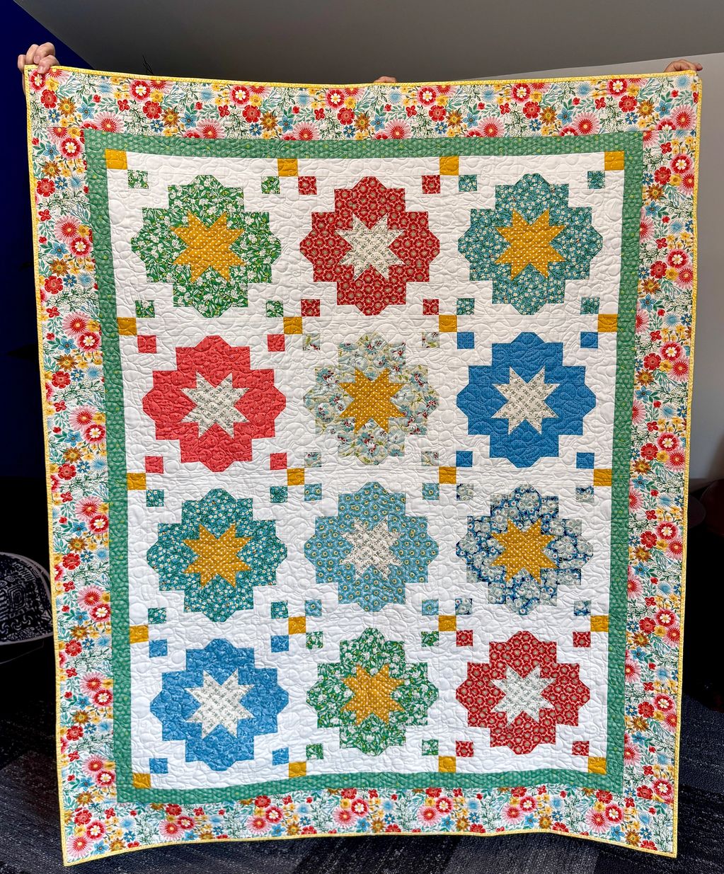 Janet Barnet Morroccan Tile Quilt