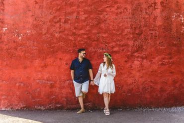 engagement photo shoot at st fagans, cardiff. carmel mccabe photography