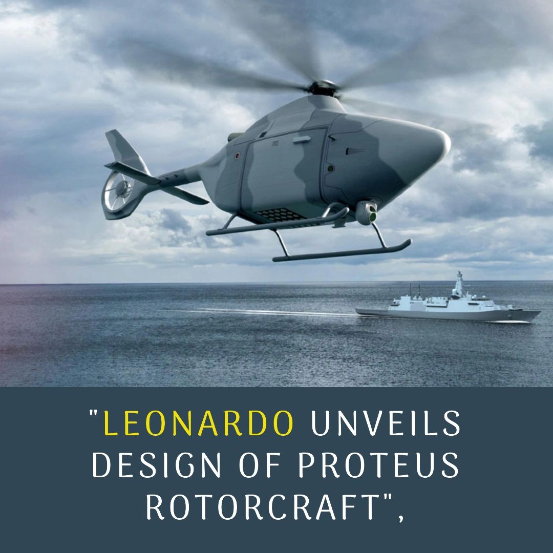 Protius Uav Leonardo Unveils Proteus Uncrewed Rotorcraft Technology Concept
