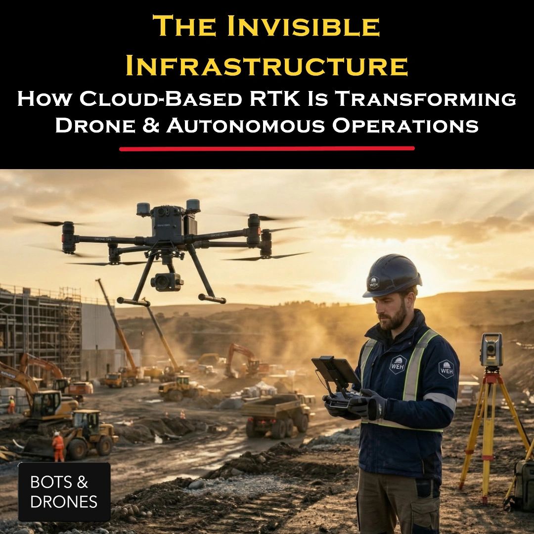 Robotics Rtk How Cloud-Based RTK Is Transforming Drone & Autonomous Operations