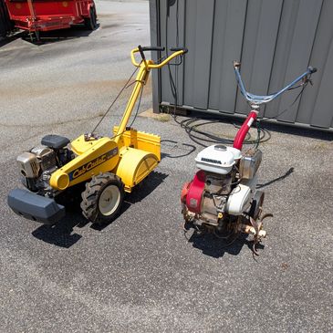 Honda and Cub Cadet Rototillers