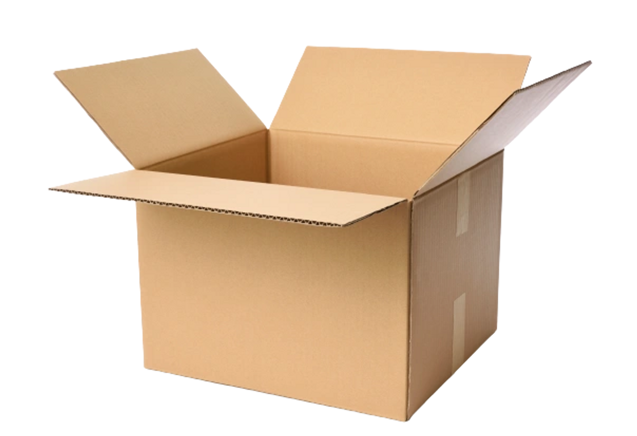 3 ply, 5 ply, 7 ply Corrugation boxes for commercial packaging and shipping of products 