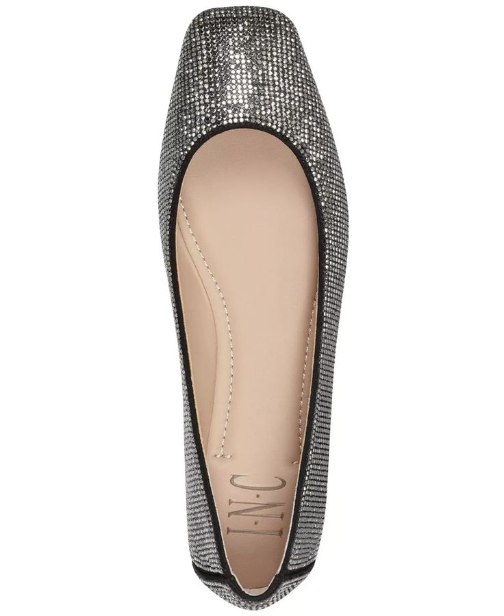 juney rhinestone flats