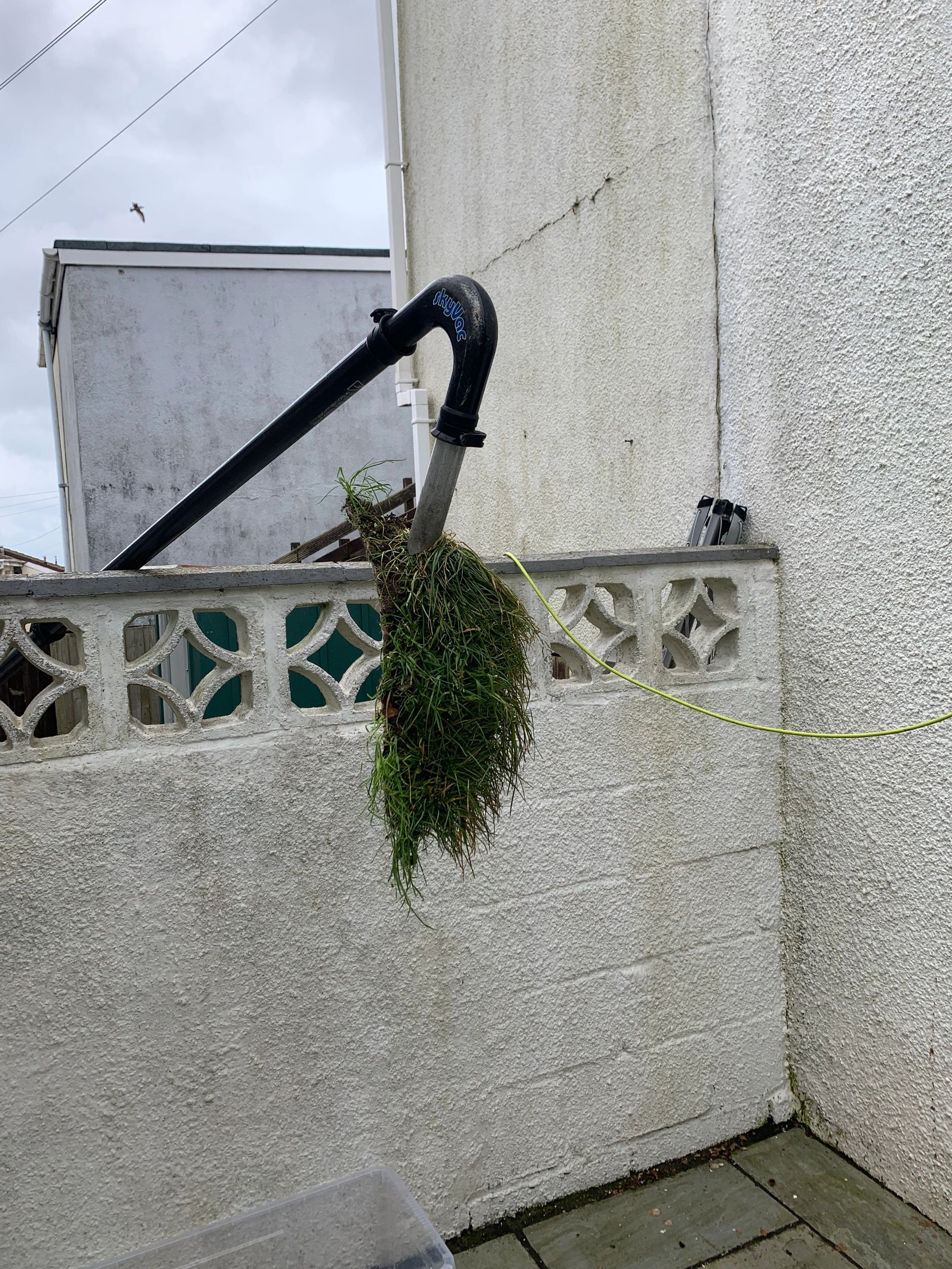 Massive clump removed from Gutters in Newton Abbot