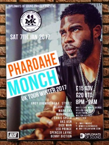 Pharoahe Monch live, DJ support by Mark Ski
