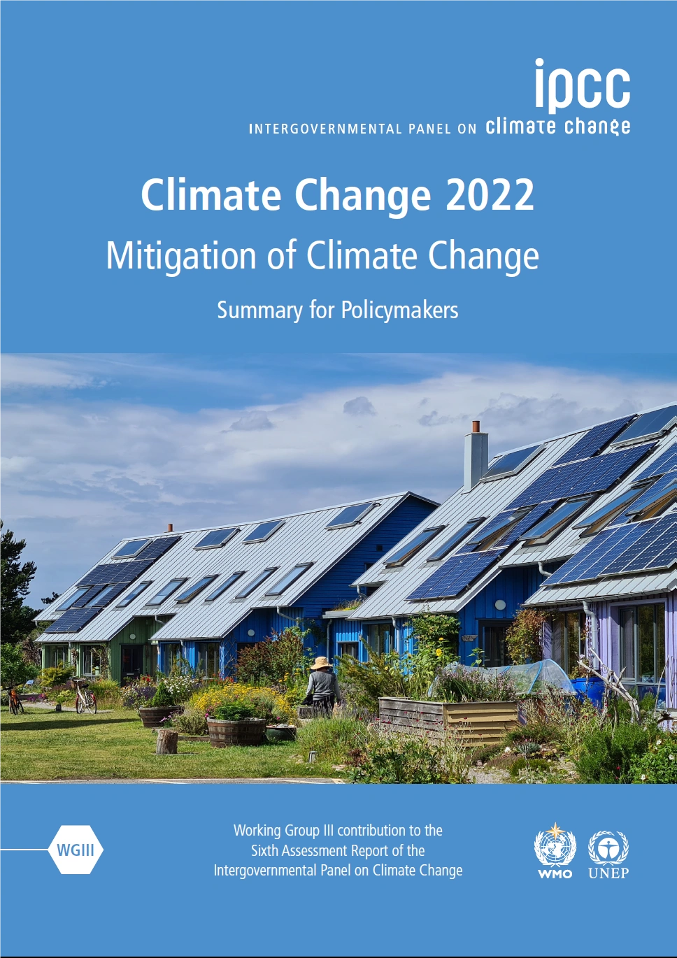 IPCC Sixth Assessment Report: WG3-Mitigation of Climate Change