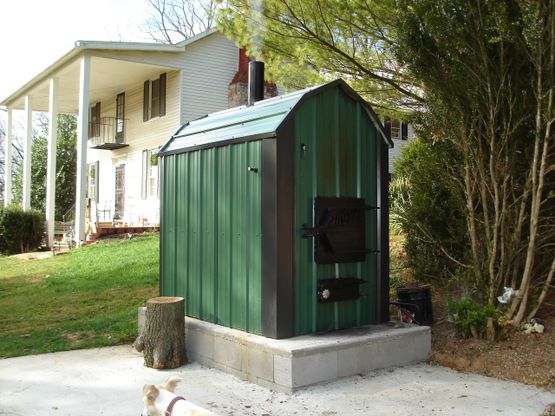 Best Small Mini Outdoor Wood Burner Boiler Furnace Outside 2300 Sq