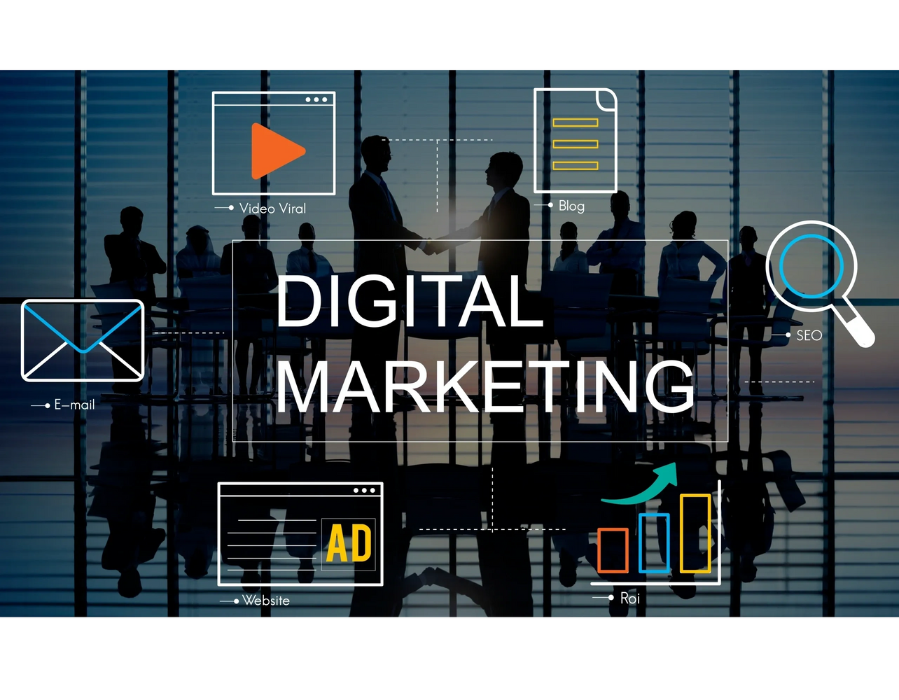 Different ways to grow your business with the help of digital marketing.