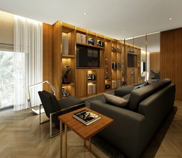 Shelf design ideas, shelf ideas, wooden flooring, villa design