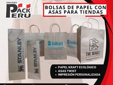 bolsas de papel con asas twist
bolsas elegante de papel kraft ecologico
bolsas papel personalizadas