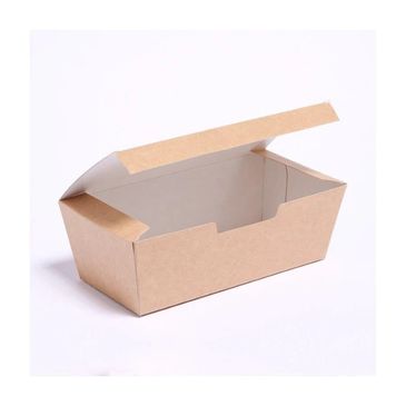 caja de carton para alimentos despacho de comida interior antigrasa facil armado con tapa elegante