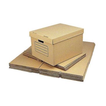 cajas archiveras de carton corrugado con tapa