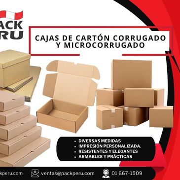 cajas carton microcorrugado
envases envio delivery empaques personalizados
imprenta pack peru