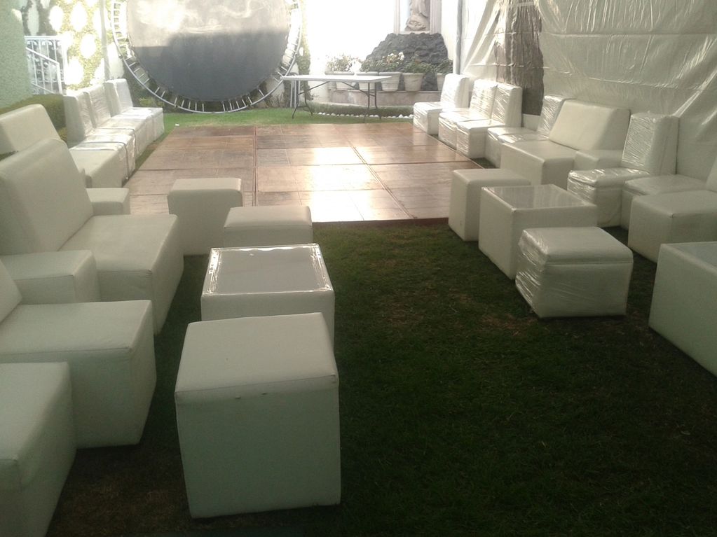 Renta de salas lounge para jardin