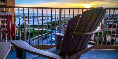 Beach and pier views