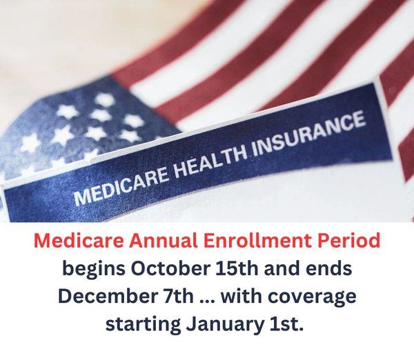 Medicare Annual Enrollment Period Dates for 2024