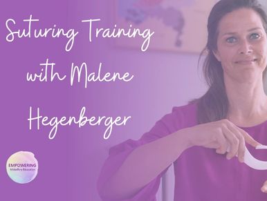 Suturing Training with Malene Hegenberger