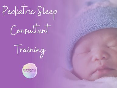 Pediatric Sleep consultant Training