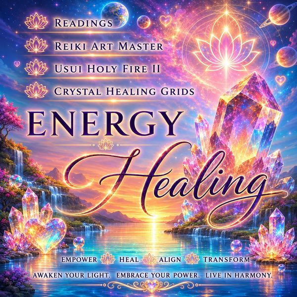 Psychic readings, healing, reiki, crystal healing, mediumship, astrology 