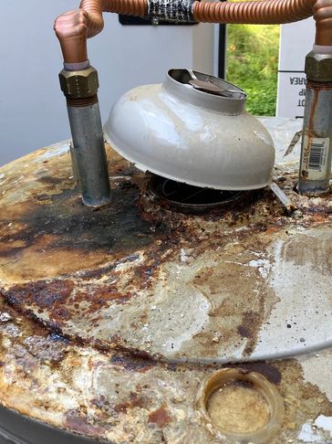 Water heater leaking and needing to be replaced.  