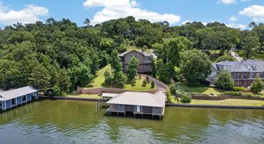 Aerial View - Directly West of House over the Lake