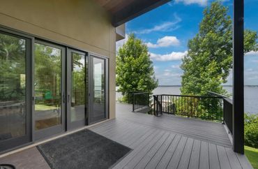 Lower Deck - Western View, Outside Recreation Room  (North Side Entry)