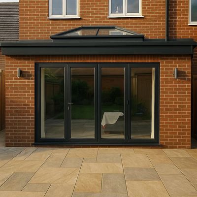 Orangey extension in Andover  