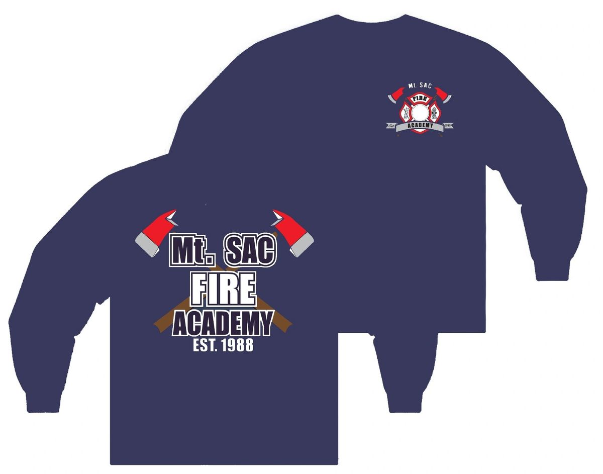 MT. SAC DESIGN LONG SLEEVE TEE ACADEMY