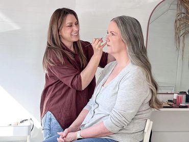 Soft Glam makeup, natural makeup. makeup artist, Branding photoshoot, Hawkesbury, Blue Mountains NSW