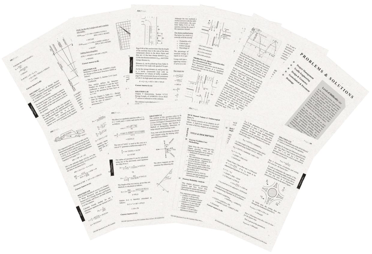 Transportation PE Exam Guide