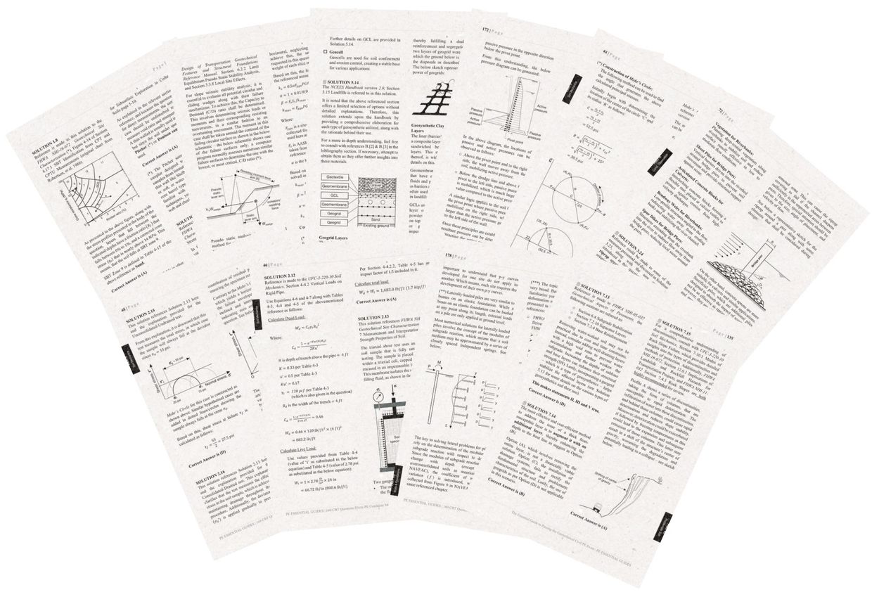 Geotechnical PE Exam Guide
