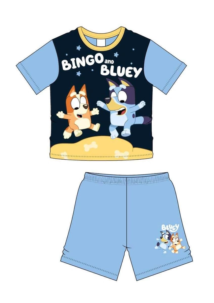 Official Bingo & Bluey Shortie Pyjamas