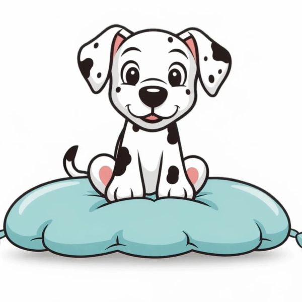 Meet Max! He is a dog with ADHD! He has random spots & random thoughts!