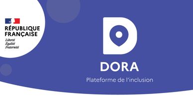 Logo of Dora, a French inclusion platform.