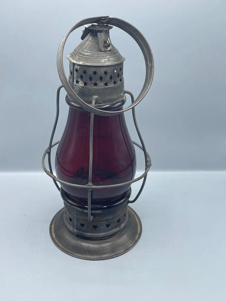 New England Glass Co Lantern